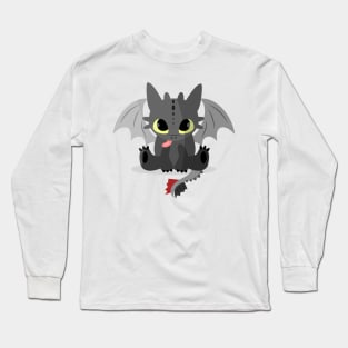 Toothless | Night Fury | How to train your dragon Long Sleeve T-Shirt